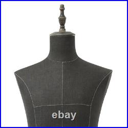 Adult Male Dress Form Mannequin Torso Clothes Display Adjustable Height 150-180