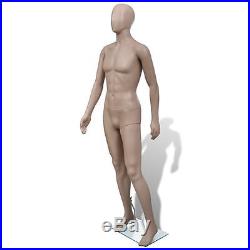 Adult Male Full Size Man Round Head Store Mannequin with Stand Display Clothes