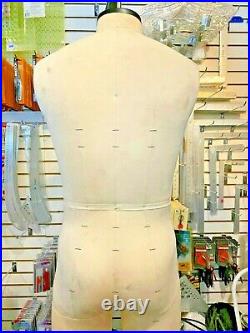 Alva by Alvanon Men's Sz 40, 2005 Professional Dress Form Full Body. Made in USA