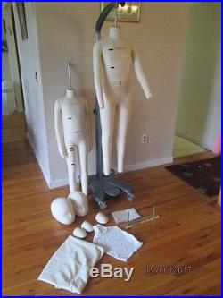 Alvaform Full Body Mannequin Stand Read Desc