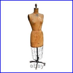 Antique Dress Form J. R. Bauman Brooklyn N. Y. Normal Model Form Co # 12