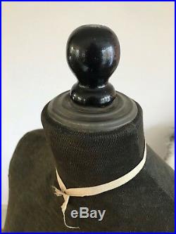 Antique Dress Form Vintage Clothing Store Window Display Mannequin Tailor