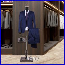 Antique Female Black Pinnable Dress Form Mannequin Torso with Flexible Arms