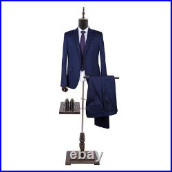 Antique Female Black Pinnable Dress Form Mannequin Torso with Flexible Arms