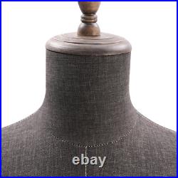 Antique Female Black Pinnable Dress Form Mannequin Torso with Flexible Arms Antique Female Black Pinnable Dress Form Mannequin Torso with Flexible Arms