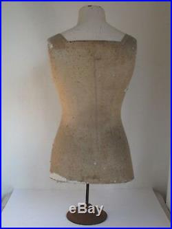 Antique French Mannequin Dress Form for Mens Shirts etc