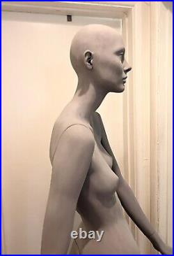 Antique Rootstein mannequin with custom Lenore Read head
