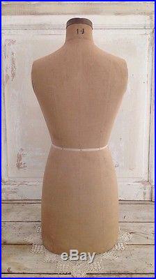 Antique Tabletop Mannequin Dress Form