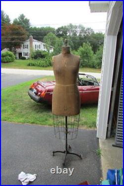 Antique WOLF Dress Form Venus Co NY NY