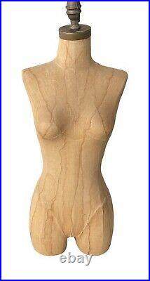 Beautiful Female Mannequin High End Torso Pinable Dress Form Display Lightweight