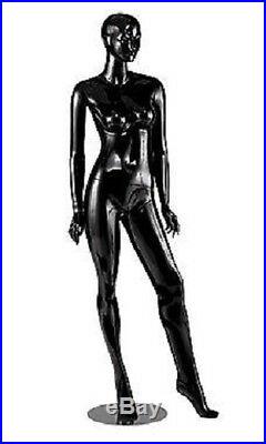 Black Female Mannequin 36 Bust 26 Waist 33 Hips 5' 10 Full Body Fiberglass