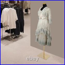 Black Female Mannequin Model with Stand Half-length Model Mannequin Dress Form