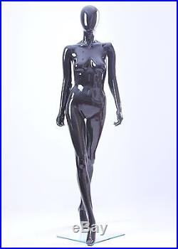 Black Glossy Female Mannequin GLB03 New