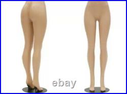Brazilian Leg Form Female Mannequin Heavy Duty Plastic Big Booty Free Shipping
