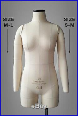 COTTON ARMS for tailor dress form Soft pinnable arms for sewing mannequin