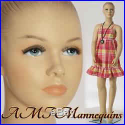 Child Female Mannequin, amt-mannequins, display girl hand made manikin-Hope