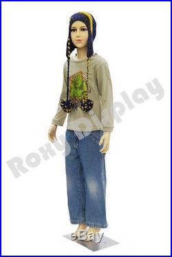 Child Plastic Realistic Mannequin Dress Form Display #PS-D1/D02+FREE Wig