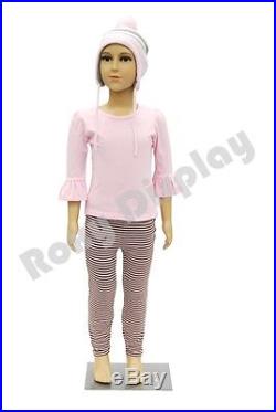 Child Plastic Realistic Mannequin Dress Form Display #PS-D2/D02+FREE Wig