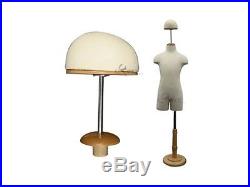 Children Jersey Form CAP Mannequin Manikin Dress Form Cap Only #CAP-C01
