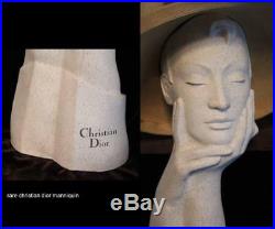 Christian Dior Gemini Gloved Mannequin Head Displays items with Glamour