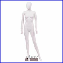 Costway 5.8 FT Female Mannequin Egghead Plastic Full Body Dress Form Display