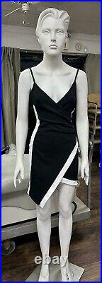 Costway HW53950 5.8 ft Plastic Female Mannequin Adjustable Detachable Manikin