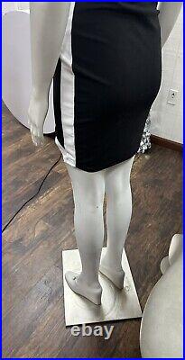 Costway HW53950 5.8 ft Plastic Female Mannequin Adjustable Detachable Manikin