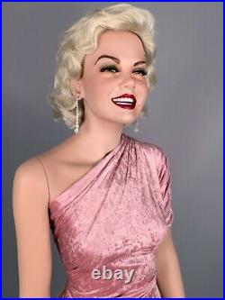 DECTER Mannequin Full Realistic Smiling Glamorous Harlow Female Vintage Pin Up