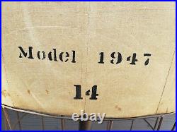 DRESS FORM Mannequin Industrial Cage Cast Iron Base Vintage Antique Model 1947