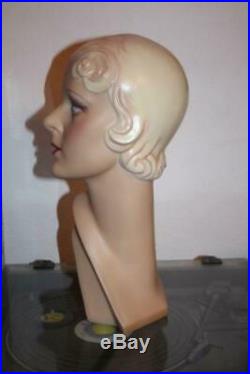 Decoeyes MAE Mannequin Collectible 1930's Store Bust by Famous Artist