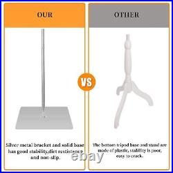 Dress Form Mannequin Body, 50-70Adjustable Height Female Beige Linen Fabric