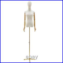 Dress Form Mannequin Detachable Body Stand Height Adjustable with Sturdy Stand