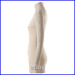 Dress Form Mannequin Eva Comfort Female Pinnable Sewing Tailor Beige XXS XXX