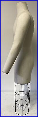 Dress Form Mannequin Model Female Collapsible Shoulders Sz. 36 Used. No Stand