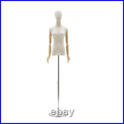 Dress Form Mannequin Sturdy Iron Base Height Adjustable Clothing fitting New