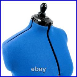 Dritz My Double Deluxe Adjustable Dress Form, Medium, Blue