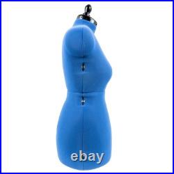 Dritz My Double Deluxe Adjustable Dress Form, Medium, Blue
