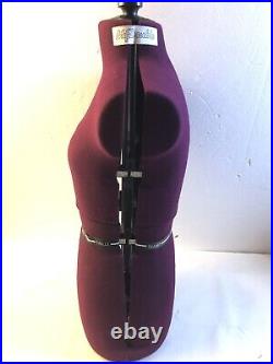 Dritz My Double Dress Cloths Maker Form Full Figure Deep Purple (No Stand)