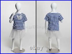 Egghead Kid Fiberglass Mannequin Dress Form Display #MZ-CD2