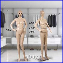 FDW Manikin Dress Form Female Mannequin Torso, Nude
