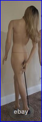 Fabulous Vintage 1990's High-End Greneker JR. Mannequin Fabulously Refurbished