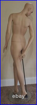 Fabulous Vintage 1990's High-End Greneker JR. Mannequin Fabulously Refurbished