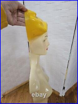 Fashino 1980s Female Form Mannequin Thailand Super Rad Hair