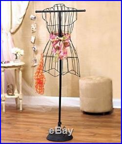 Fashion Wire Mannequin Display Designer Dress Form Clothes Stand Female Body New