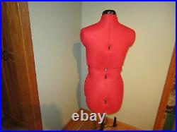 Female Adjustable Mannequin Dress Form Full Body Stand Sewing read description