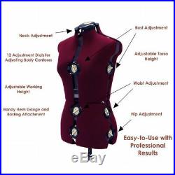 Female Adjustable Sewing Dress Form Small