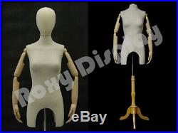 Female Body form straight pinnable with Arm and Head #F4LARM-JF+BS-01NX