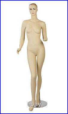 Female Caucasian Complexion Fiberglass Mannequin