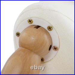 Female Dress Form Pinnable Foam Mannequin Torso with Adjustable Metal Base