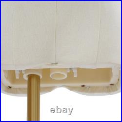 Female Dress Form Pinnable Foam Mannequin Torso with Adjustable Metal Base